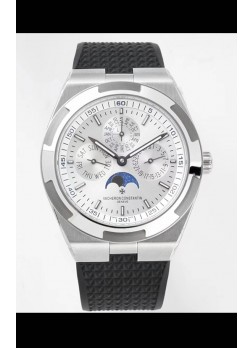 Vacheron Constantin Overseas Perpetual Calendar Ultra-Fino Reloj Réplica Caja en Acero Dial Acero