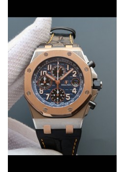 Audemars Piguet Royal Oak Offshore Reloj a Espejo 1:1 de Acero 904L 2 Tonos Movimiento 3126