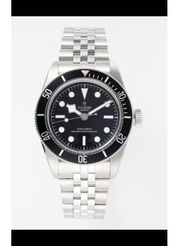 Tudor Negro Bay Acero 904L Dial Negro 41MM Casing 1:1 Reloj Réplica Suizo