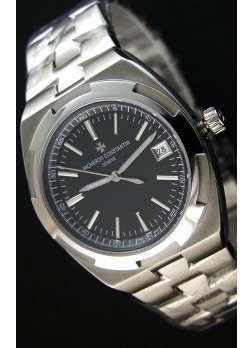 Vacheron Constantin Overseas Reloj Réplica Suizo a Espejo 1:1 con Dial en Negro 