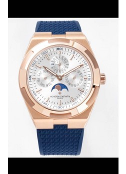 Vacheron Constantin Overseas Edición Tiempo Mundial Dial Gris Reloj Réplica Suizo