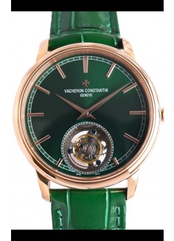 Vacheron Constantin Traditionelle Swiss Tourbillon Oro Rosado Reloj Réplica Espejo 1:1 