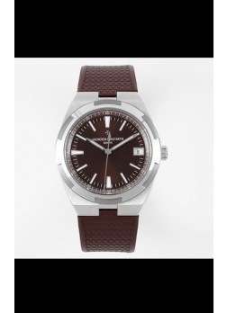 Vacheron Constantin Overseas Réplica Suiza a Espejo 1:1 Dial Marrón - Correa de Goma