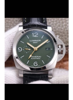 Panerai Luminor Marina GMT PAM1056 904L Reloj Suizo de Acero Réplica a Espejo 1:1