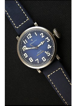 Zenith Pilot Type 20 Extra Especial Reloj Réplica Suizo con Dial en Azul 40MM