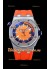 Audemars Piguet Royal Oak Reloj Réplica Suizo de Buzo Dial Naranja de Acero 904L 1:1 Movimiento Calidad 3120