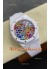 Reloj Audemars Piguet Super Clone Royal Oak de Cerámica Blanca con Dial en forma de Girasol