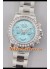 Rolex Cosmograph Daytona Dial Acul ICE Bisel Diamantes Movimiento Movimiento Cal.4130 - Reloj Acero 904L