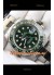 Rolex GMT Masters II Movimiento Japonés Reloj Réplica Caja Acero Dial Verde