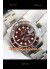 Rolex Submariner Reloj Japanese Reloj Réplica Dial Acero 904L Marrón/Bisel